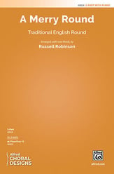 A Merry Round Two-Part choral sheet music cover